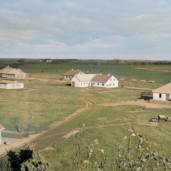 Gammelt foto af Munindorf - Den falske landsby