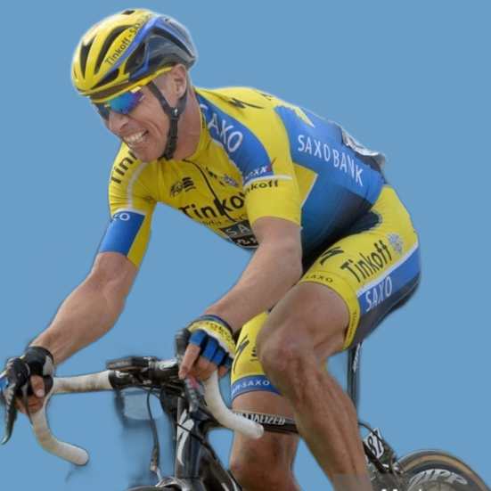 Nicki Sørensen på cyklen