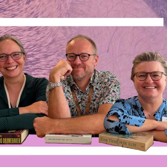 Tine Eggertsen, Hans Wendelboe Bøcher og Kirstine Grøngaard