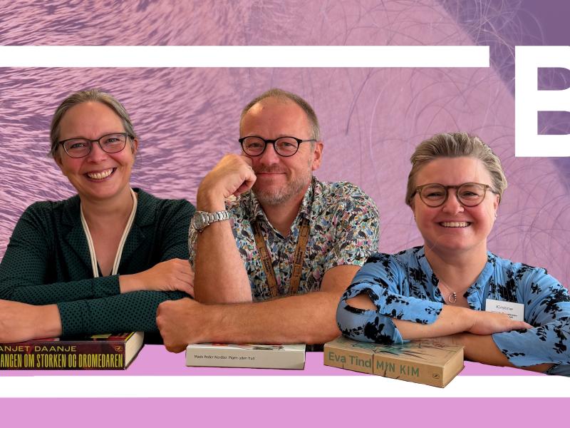 Tine Eggertsen, Hans Wendelboe Bøcher og Kirstine Grøngaard