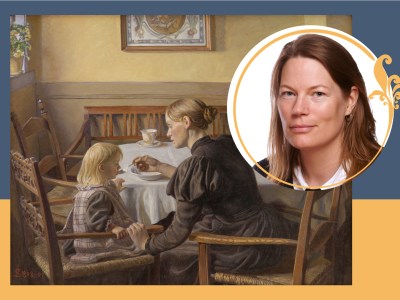 Fritz Syberg: ”Moder og Datter”, 1898-1899, SMK. (indsat Caroline Nyvang). 