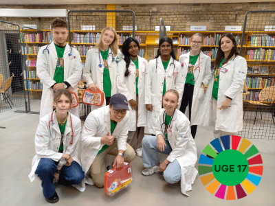 Lægerne fra Bamsehospitalet er klar til at tage imod patienter