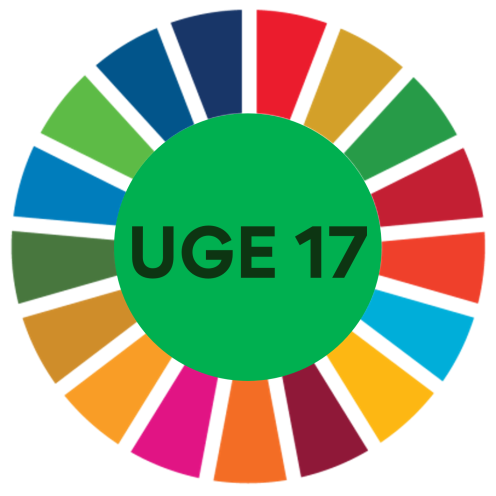 Uge 17 symbol med verdensmålscirklen