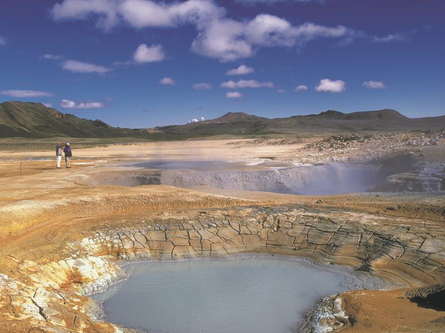 Varm kilde på Island