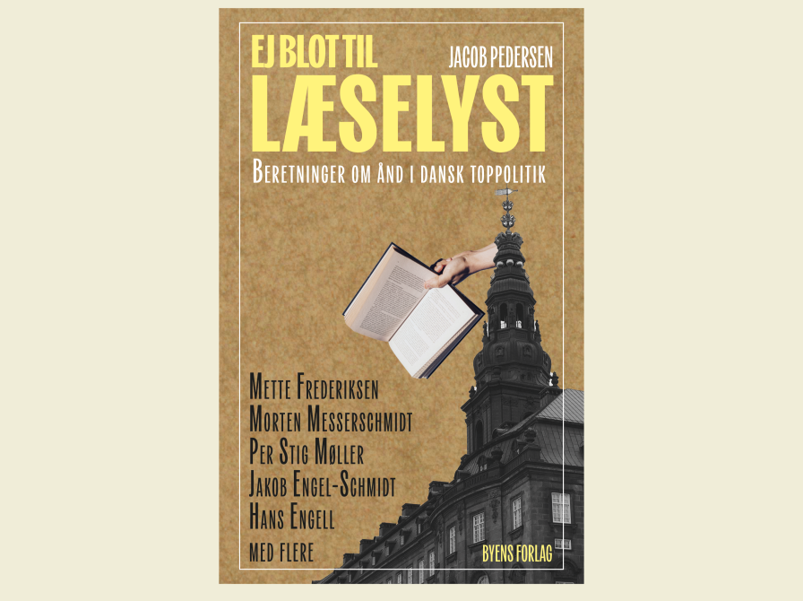 Jacob Pedersens bog Ej blot til læselyst udkommer den 7. april 2025
