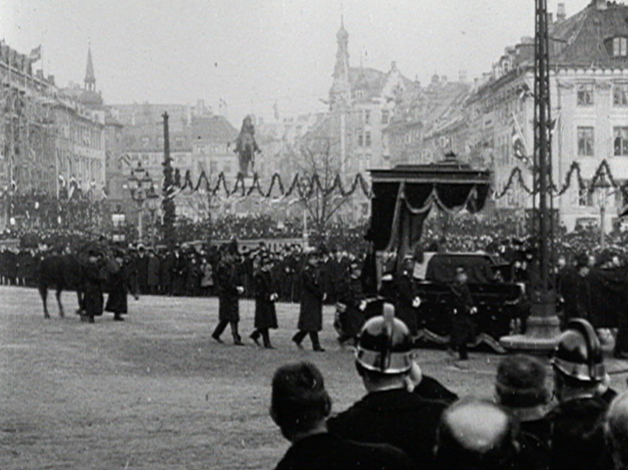 Kong Chr. IX's begravelse. Foto: Ole Olsen 1906
